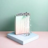 Silver diamond-encrusted tassel pearl grab clip hair clip accessory, fashionable and versatile ladies' hair clip Specification image